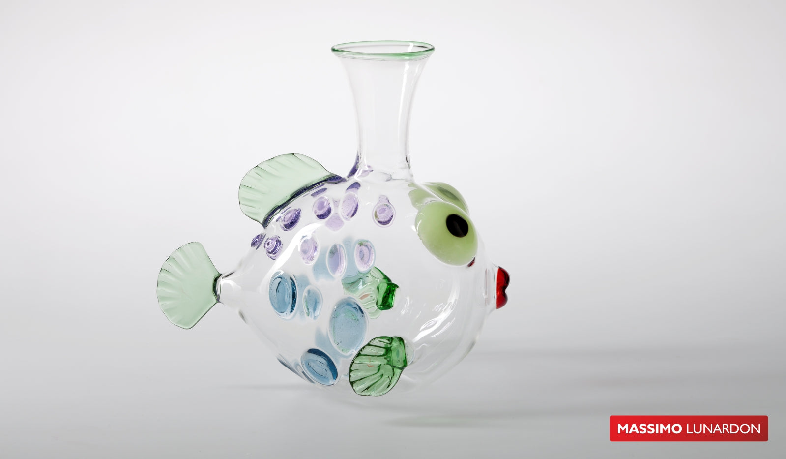 DECANTER VINO PESCE MOLLY MASSIMO LUNARDON
