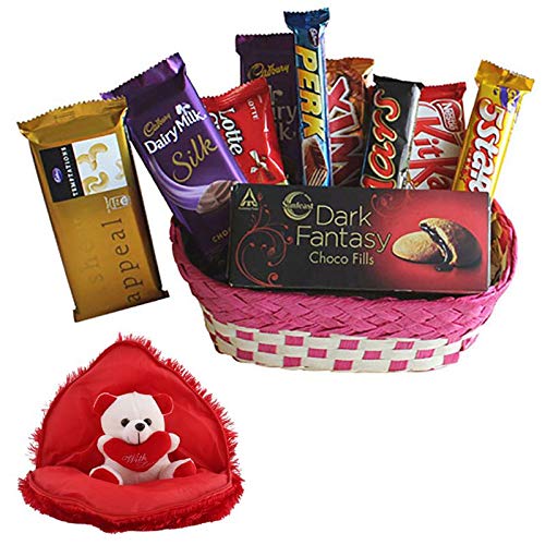 SurpriseForU Dairy Milk With Teddy Bear, Designer Om Rakhi Gift Combo  Price in India - Buy SurpriseForU Dairy Milk With Teddy Bear