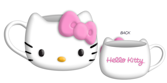 Sanrio Hello Kitty 20oz Sculpted Mug