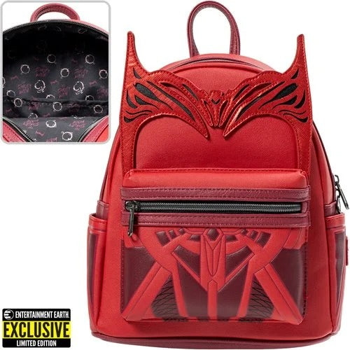 Loungefly Marvel Scarlet Witch Cosplay Mini Backpack - Entertainment Earth Exclusive