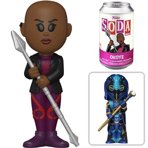 Marvel Black Panther Wakanda Forever Okoye Soda Vinyl Figure