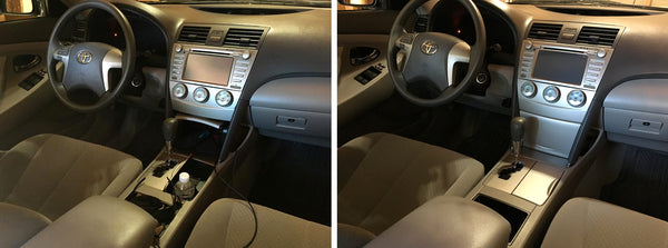 Quick Interior Detailing - Front Seats - Before and After