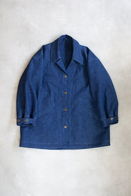 2021激安通販 YINDIGO AM AM LINEN JKT RAILWAY COAT VISVIM - htii.edu.kz