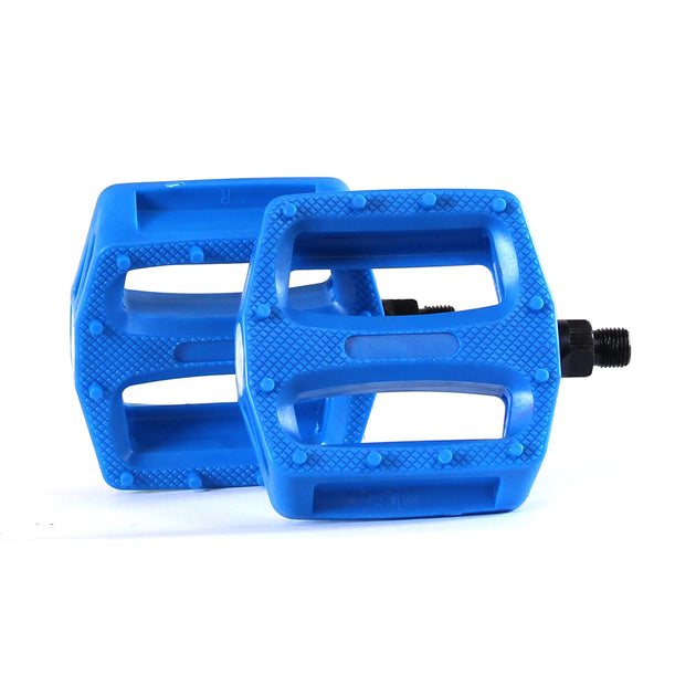 blue bmx pedals