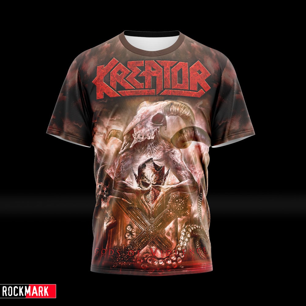 Kreator Of Violence" Male T-Shirt – RockMark Merchandise