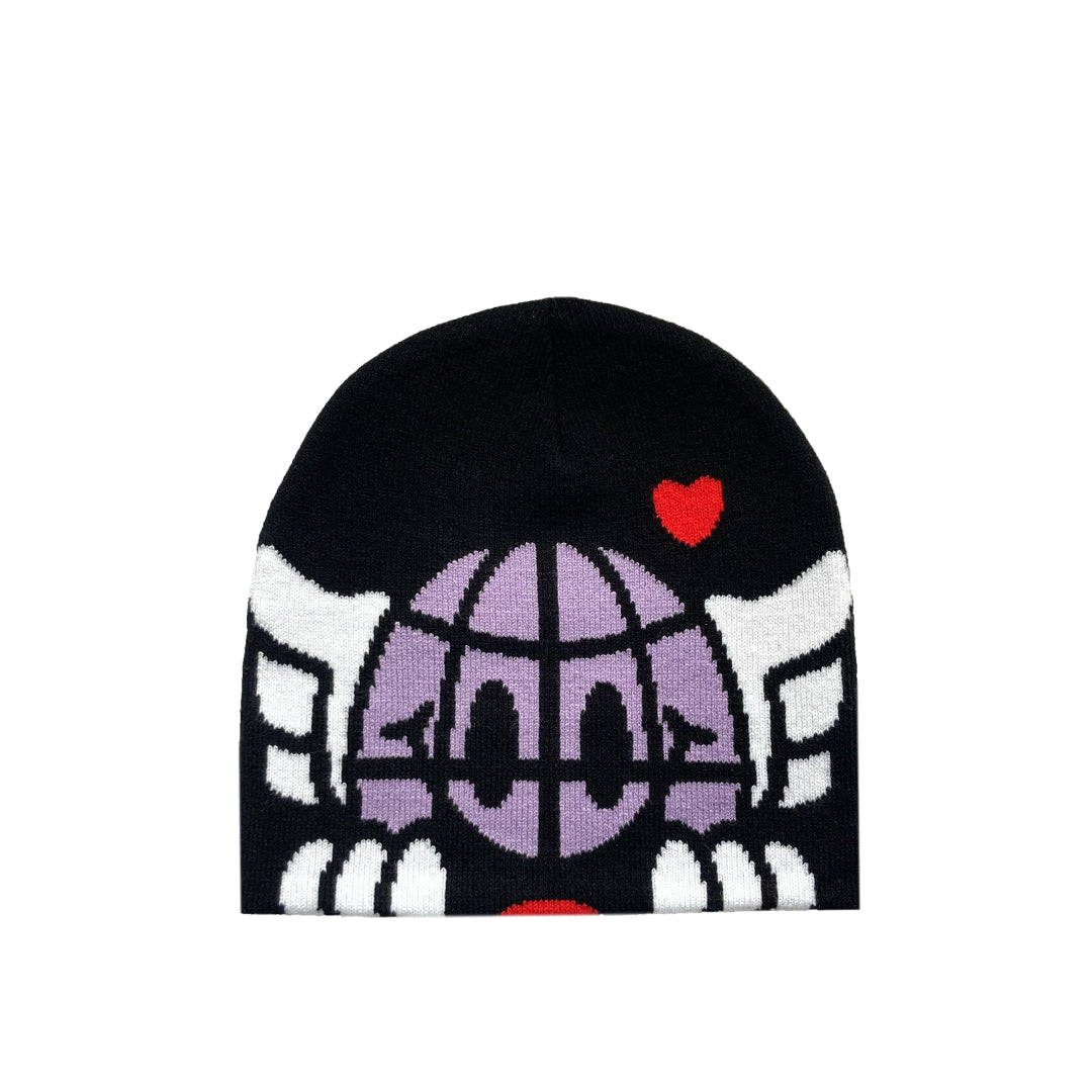 SMILEY GLOBE BEANIE