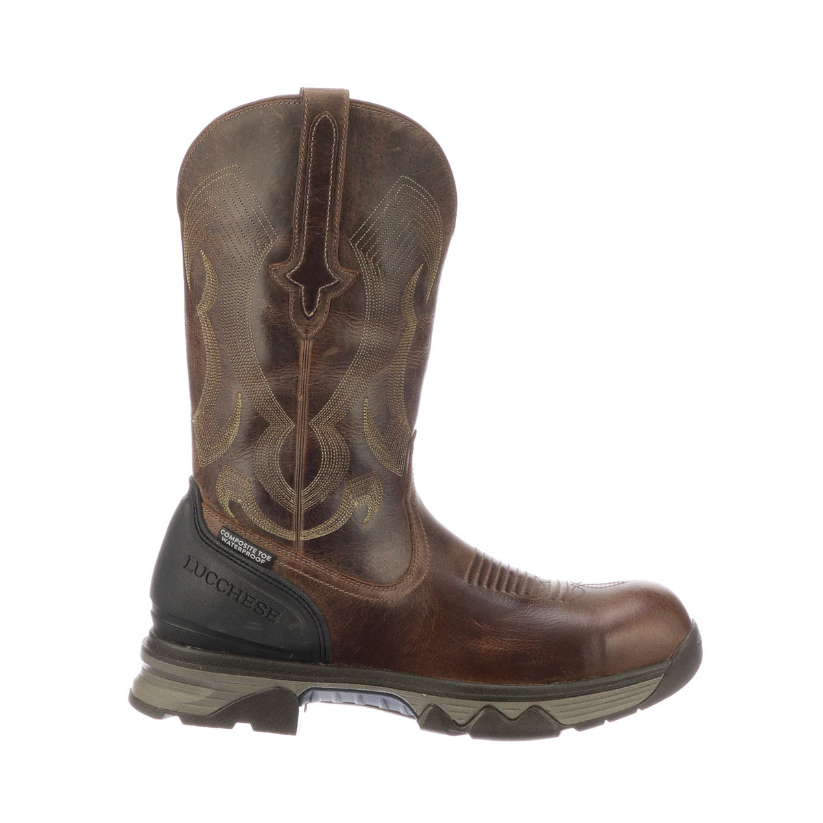 Performance Molded 12&quot; Pull On Work Boot :: Hickory