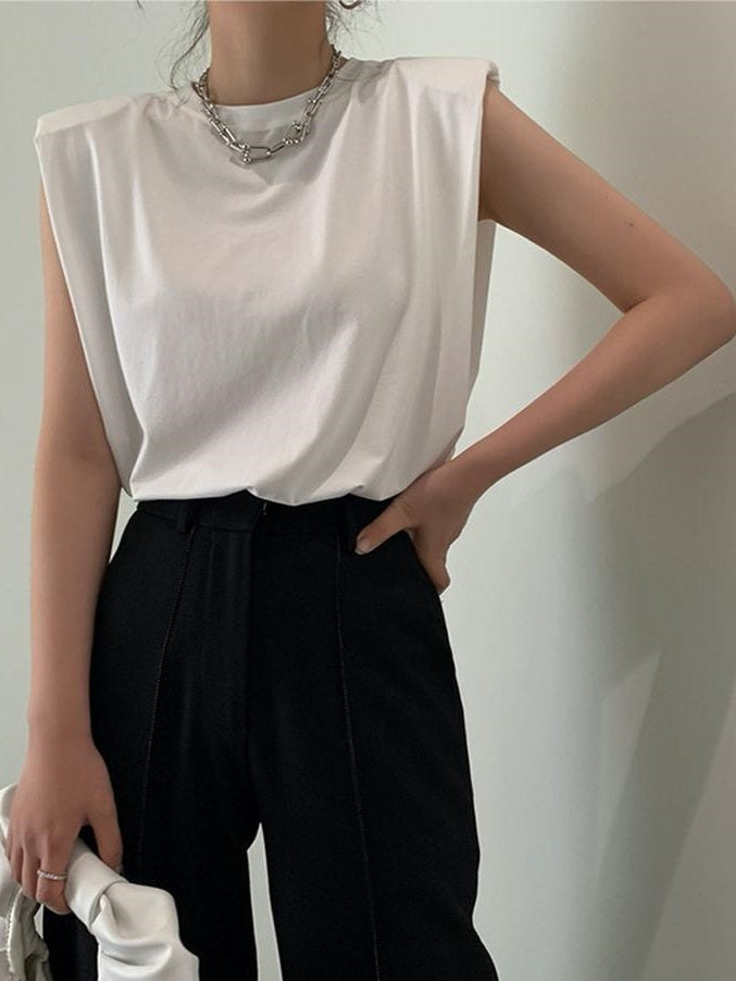 Shoulder pad T-shirt 5711