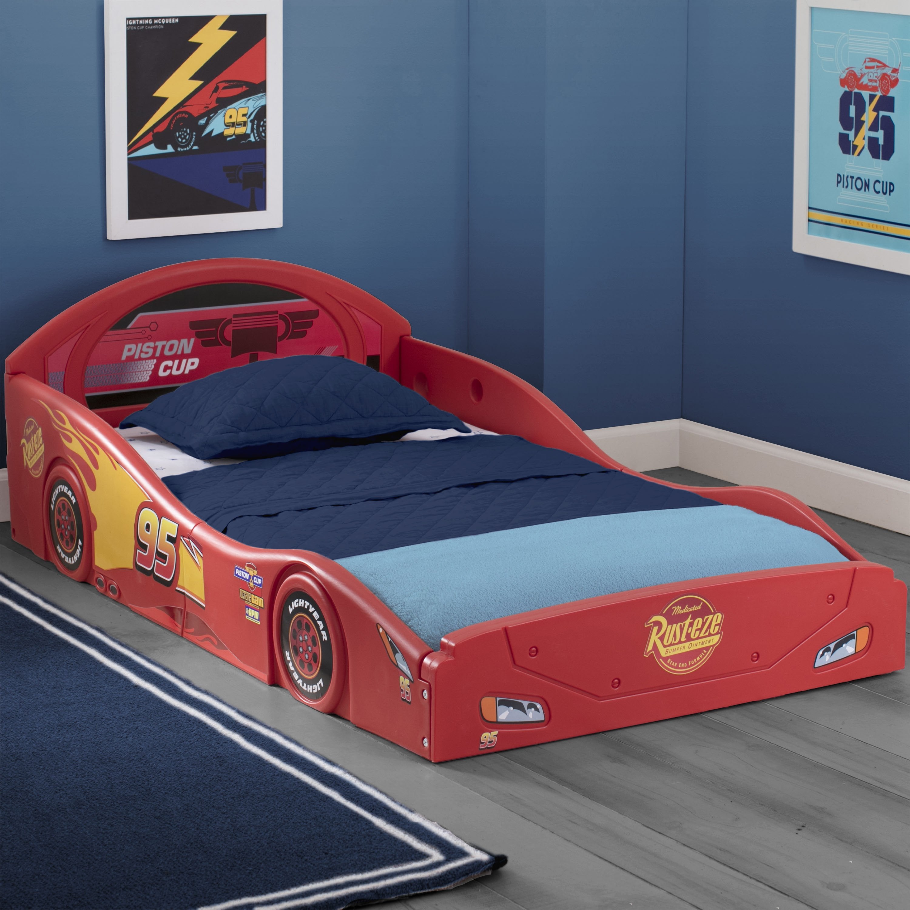 opblijven leef ermee Fascineren Disney Pixar Cars 3D Toddler Bed | Delta Children