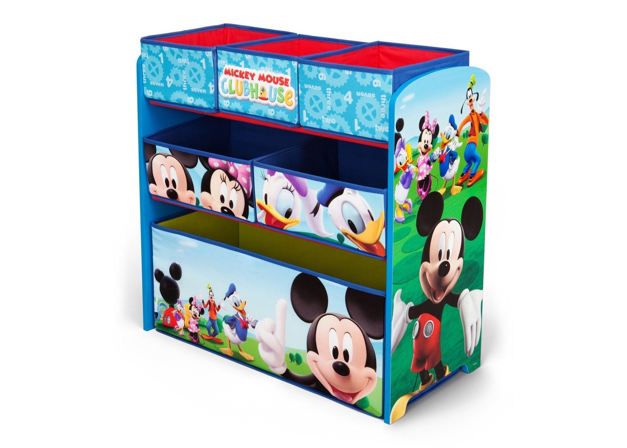 Mickey Mouse Disney Multi Bin Toy Organizer 