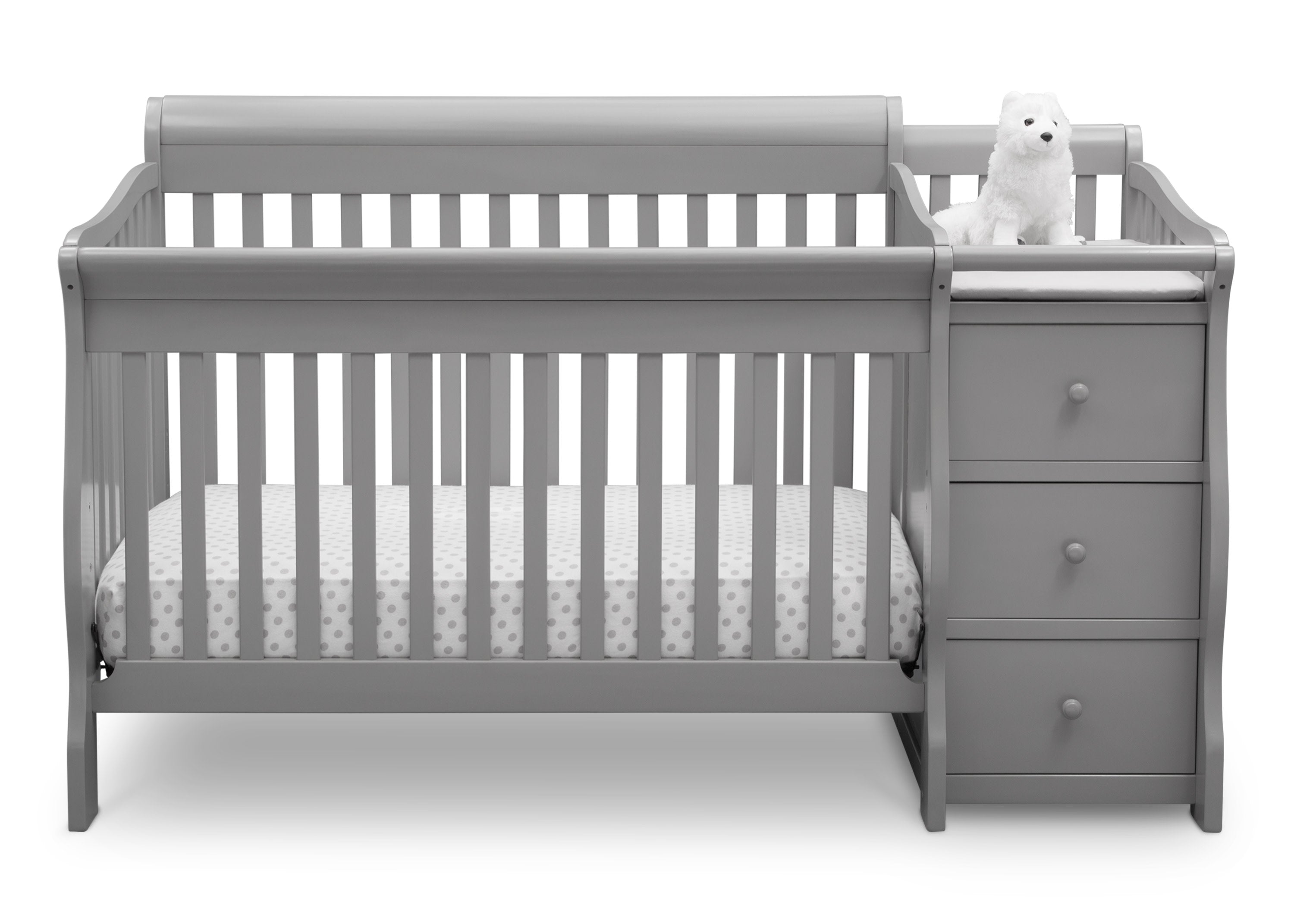 cheap cribs with changing table