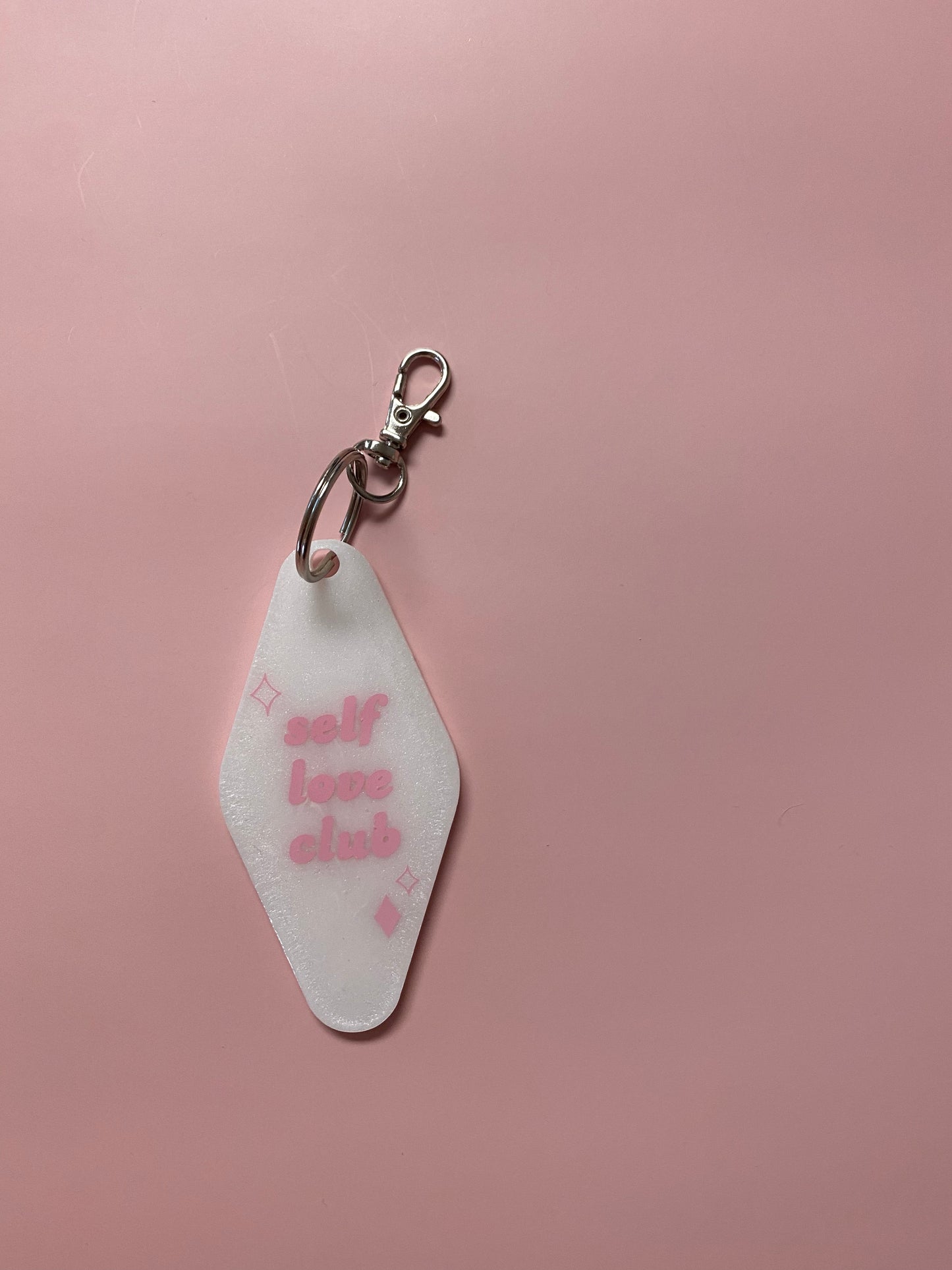 Self Love Club Motel Keychain