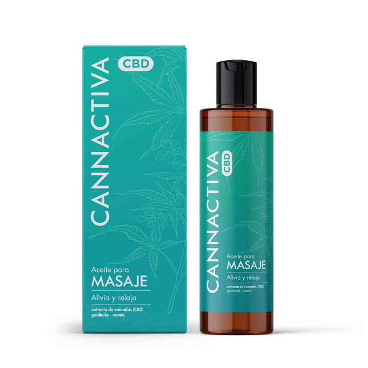 CBD Massage Öl von Cannactiva