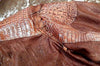 G-Gator Cognac Crocodile/Lamb Skin Bomber Jacket - Dudes Boutique - 3