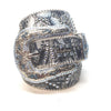 B.B. Simon "Oceans Blue" Crystal Belt - Dudes Boutique