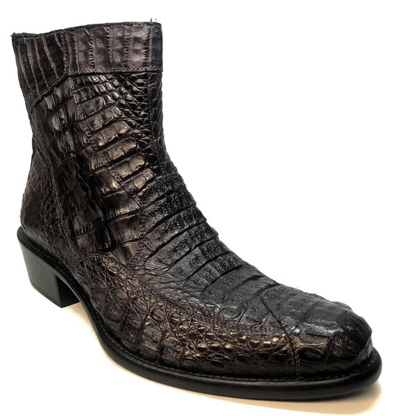 black alligator shoes