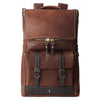 Coronado Leather No.740 Top Zip Bison Backpack - Dudes Boutique
