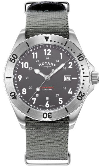 Rotary Watch Commando Mens