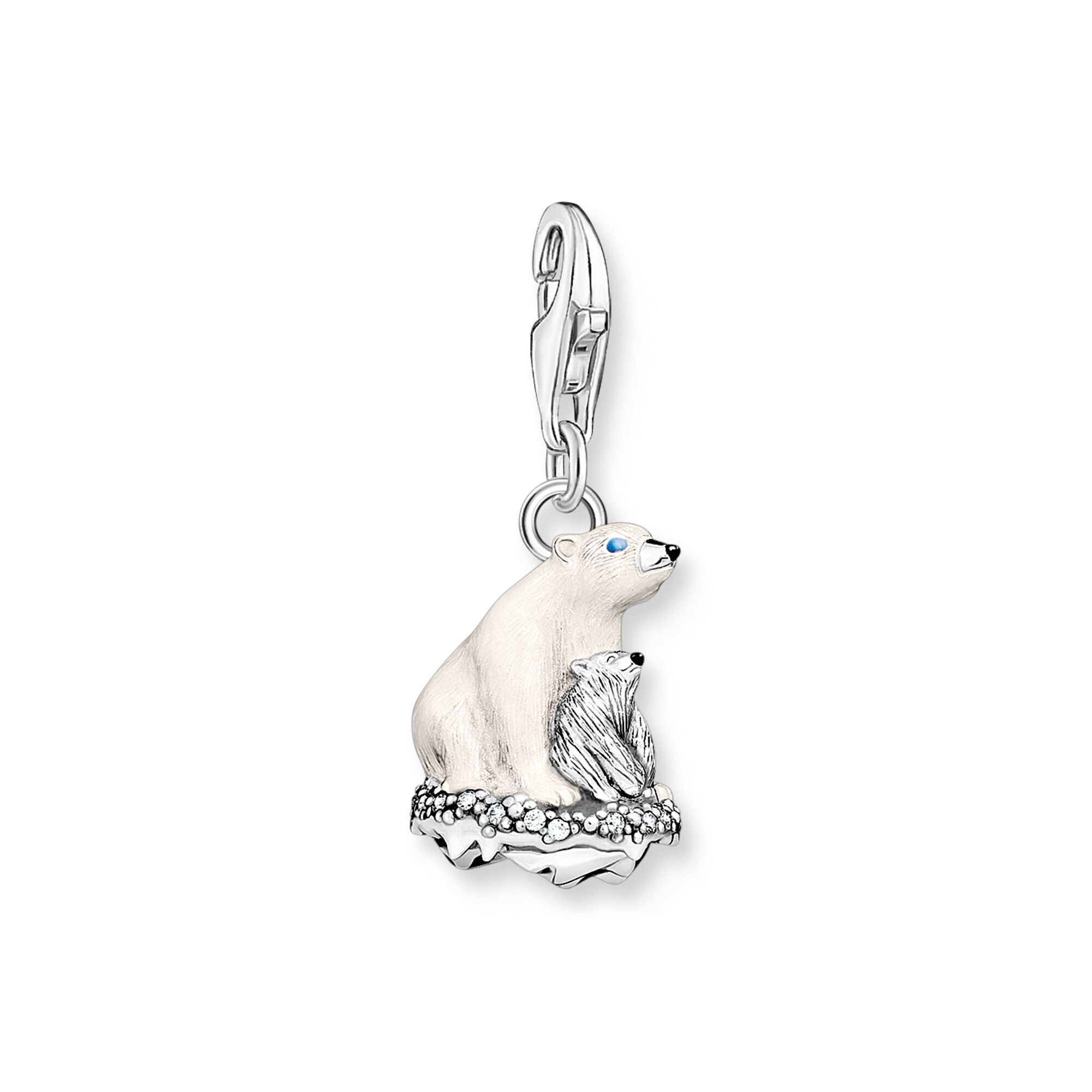 Thomas Sabo Charm Club Sterling Silver Bears Charm