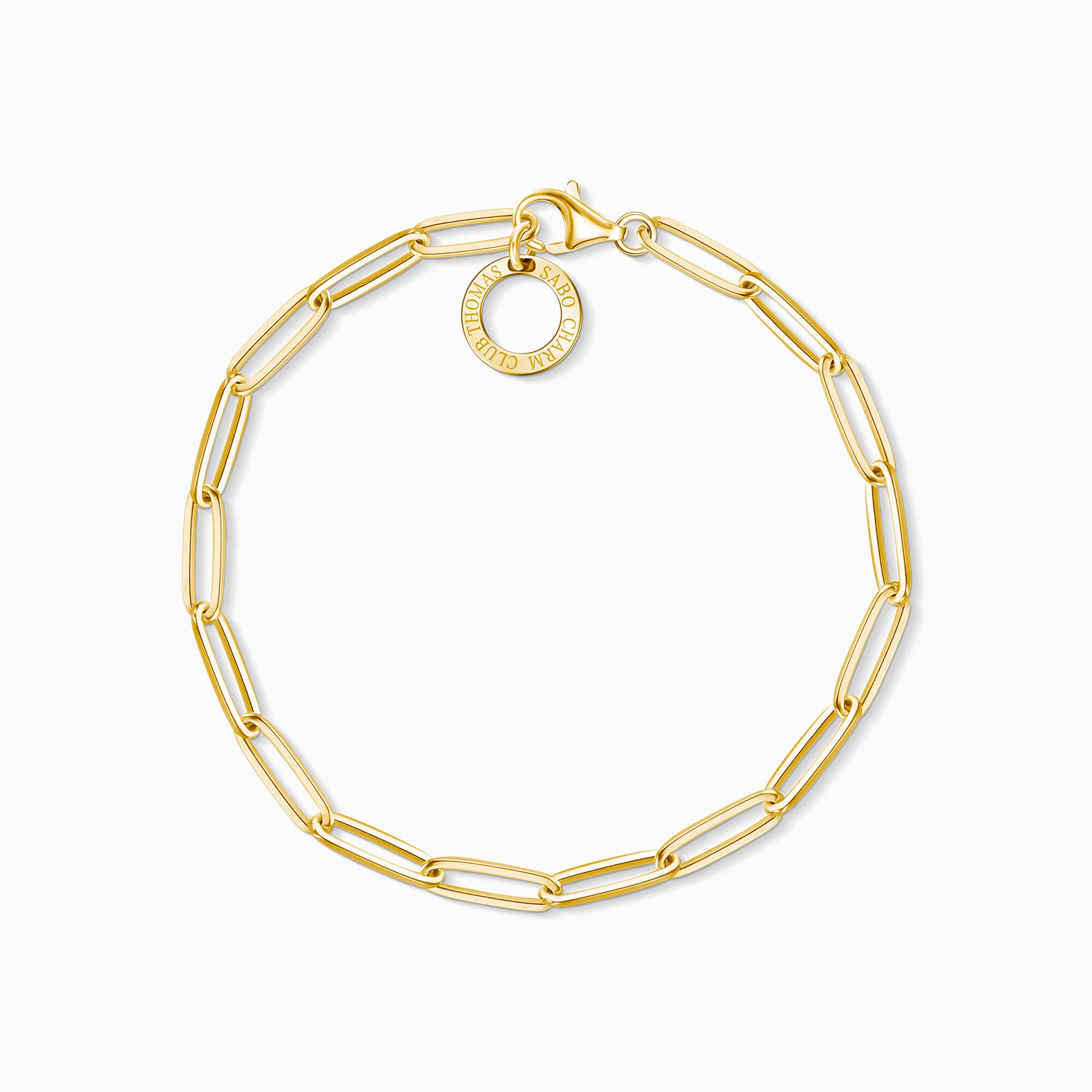 Thomas Sabo Charm Club Yellow Gold Charm Bracelet