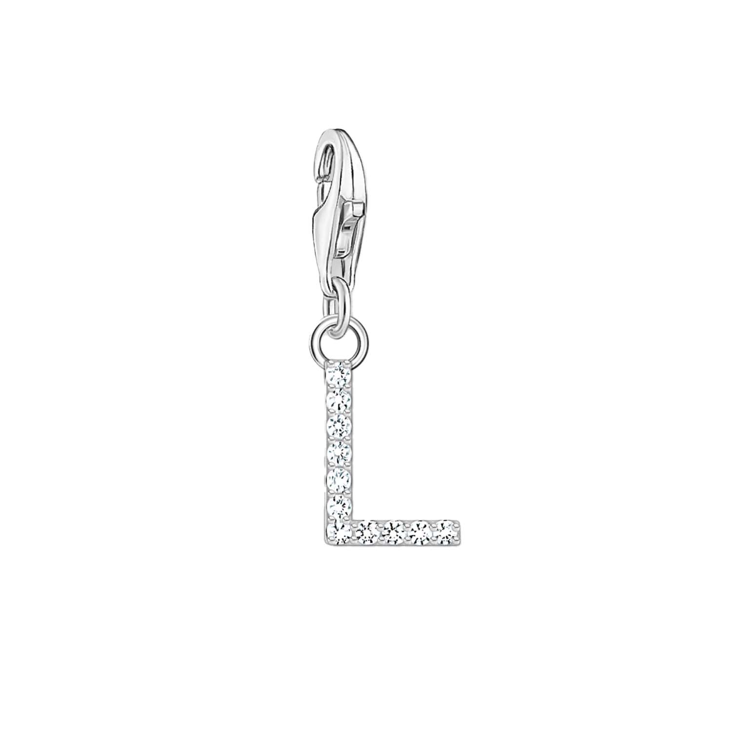 Thomas Sabo Charmista Sterling Silver Letter L Charm Pendant