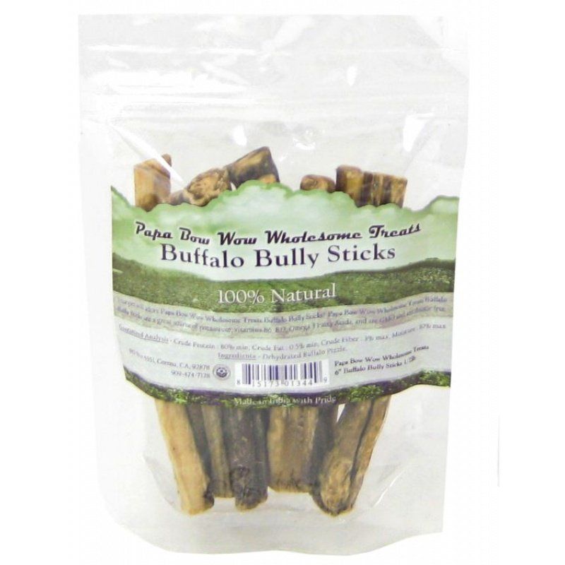 Papa Bow Wow Buffalo Bully Sticks - 6