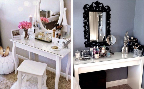 makeup vanity table