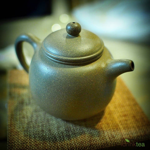 Green Yixing Teapot