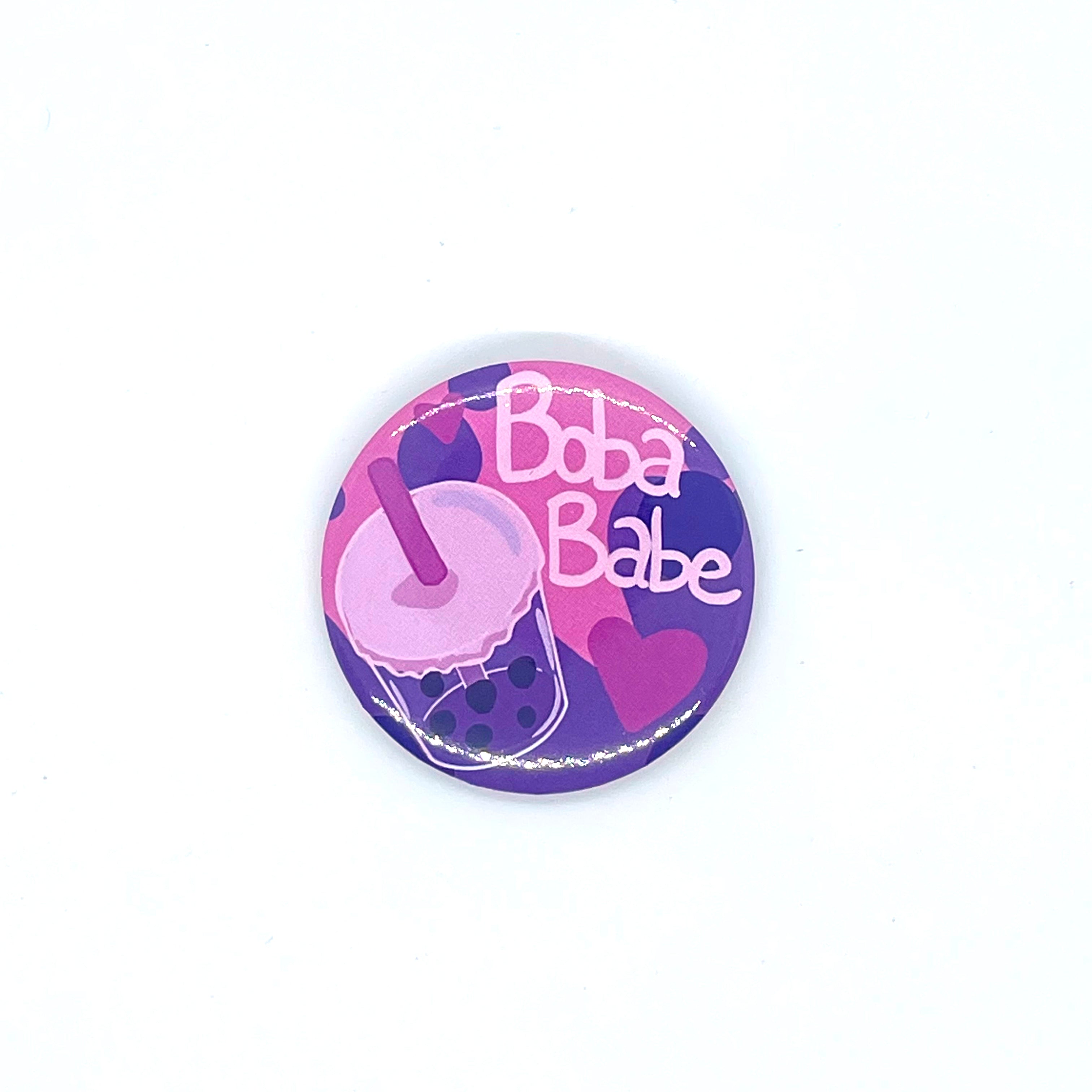 Boba Babe Pinback Button – Paintdust