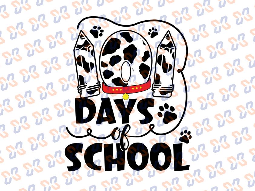101-days-of-school-dalmatian-dog-svg-100-days-smarter-svg-png-teache