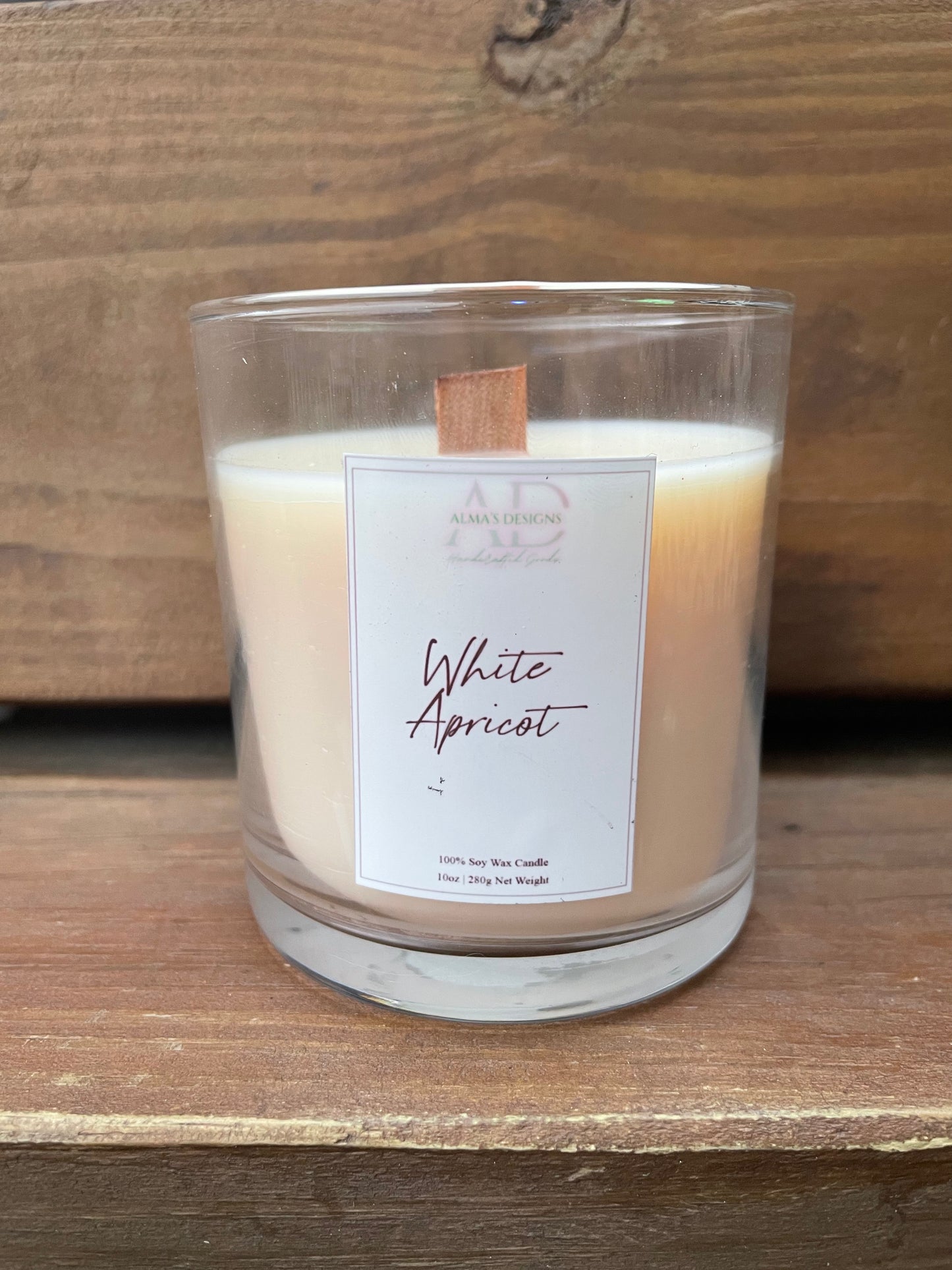 White Apricot - 10oz Candle