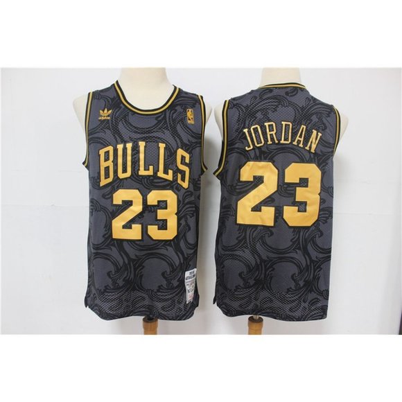 gold bulls jersey