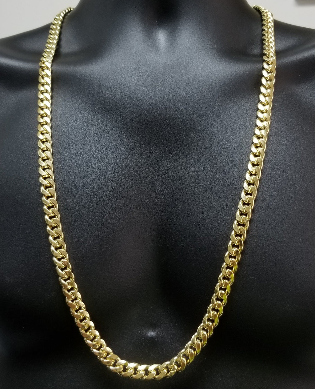 割引購入 10K yellow gold Miami cuban link chain 3 ネックレス