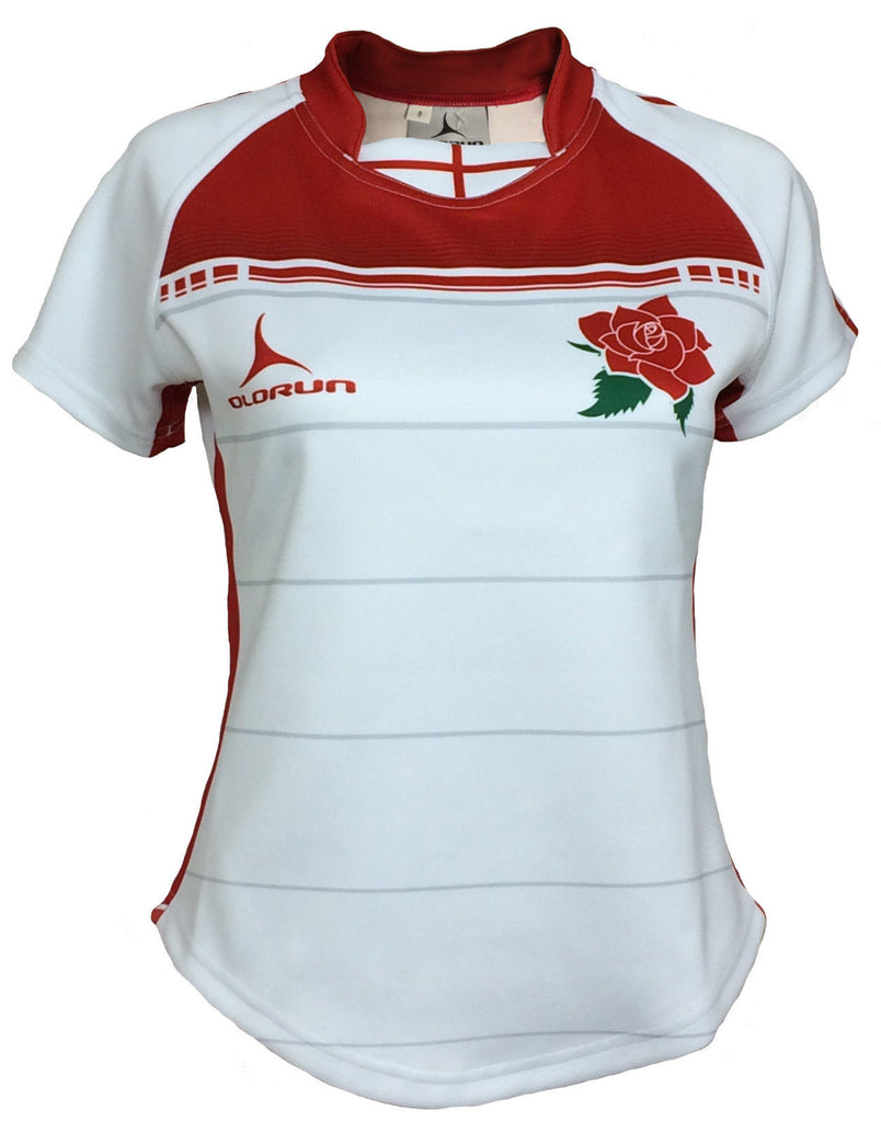 Olorun Women S Exofit England Rugby Shirt Olorun Sports