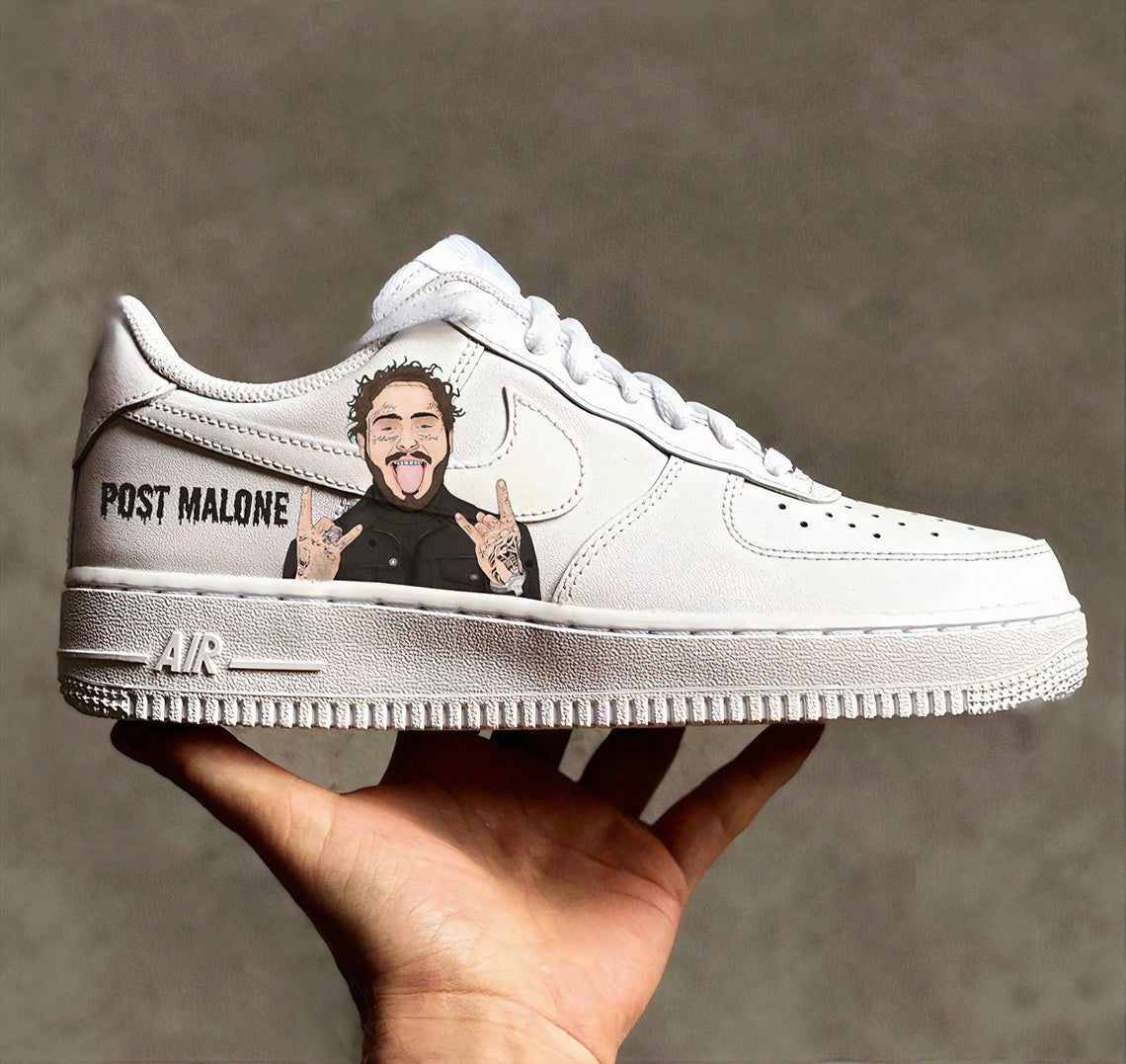 post malone air force ones