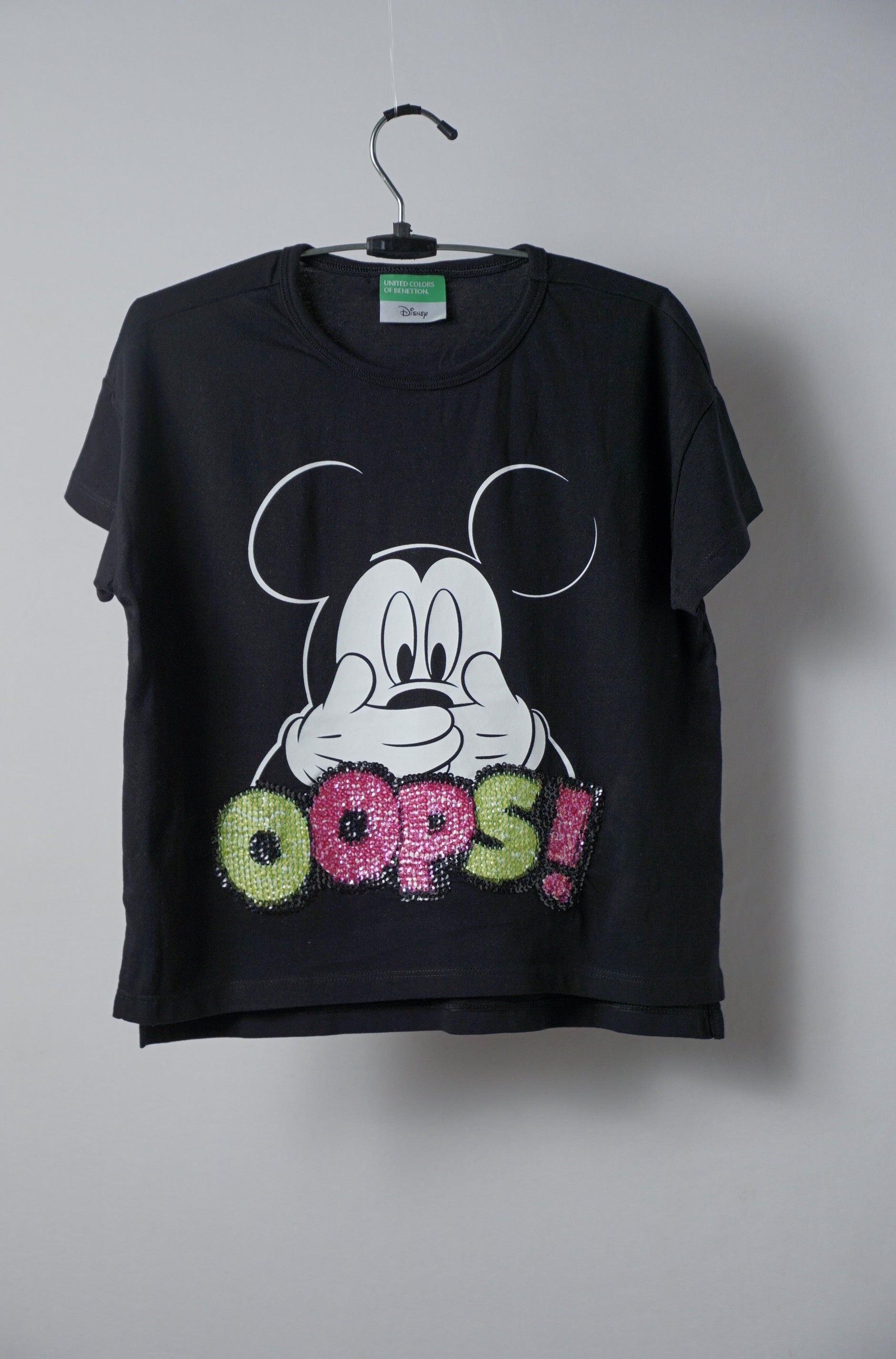 mickey mouse sequin top