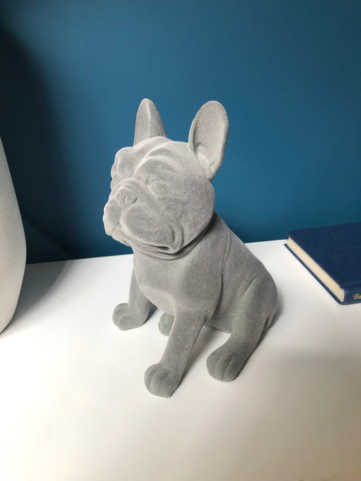 Grey French Bulldog Ornament