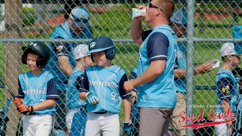 coach using seed sack