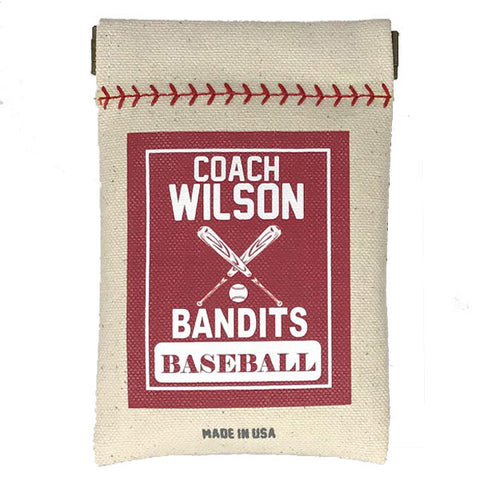 coach softball seed sack