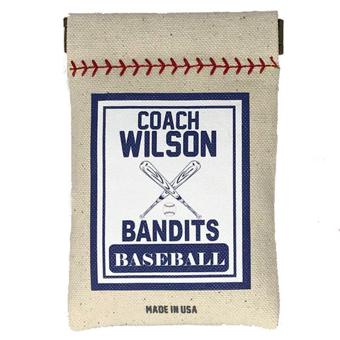 customized softball seed sack