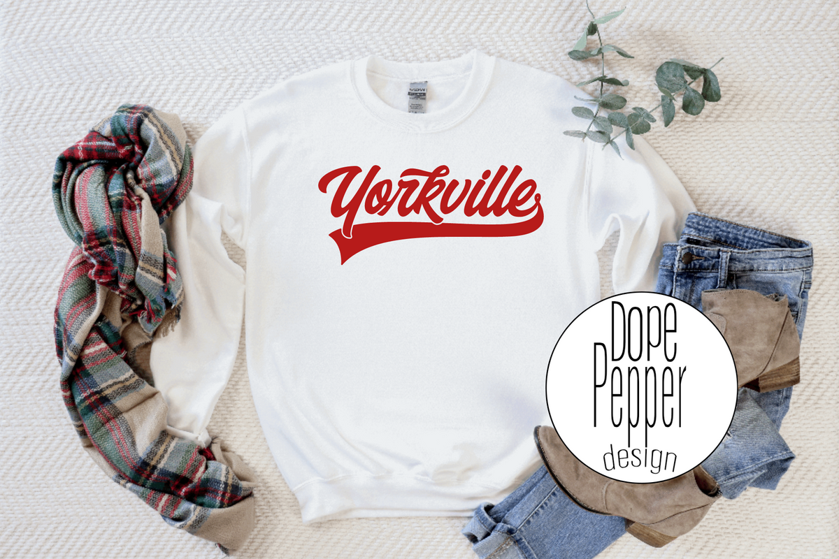 Yorkville Swoosh - RED – Dope Pepper Design