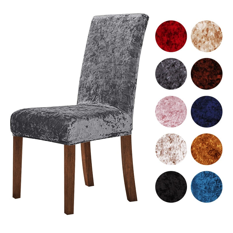 grey dining room seat covers