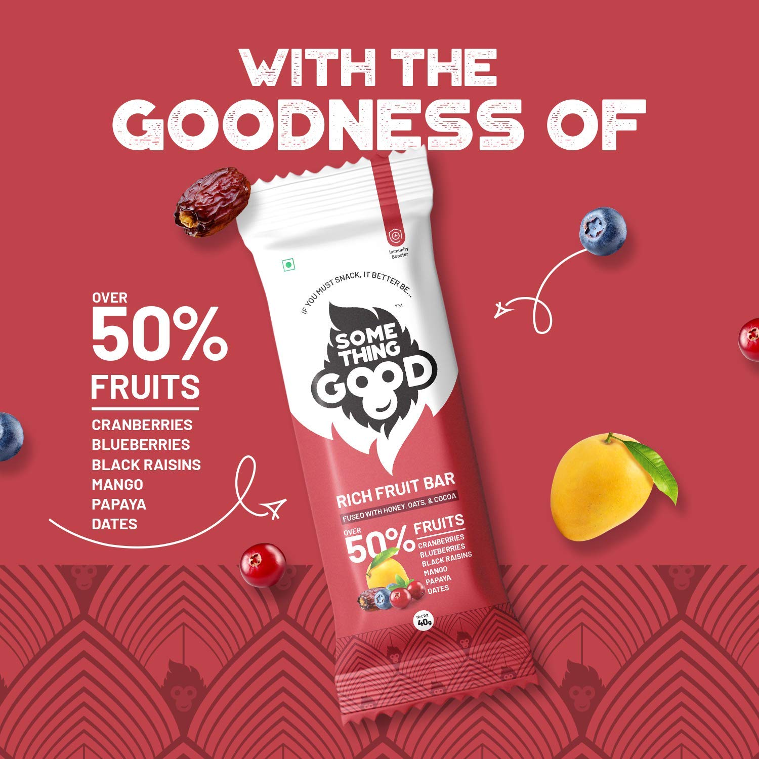 Rich Fruit Bar Pack of 12