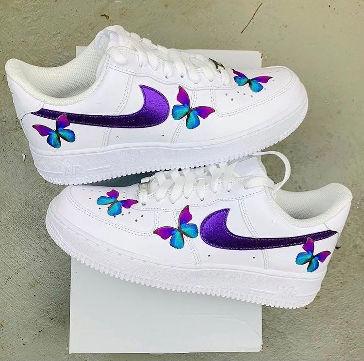 women's nike air force 1 butterfly