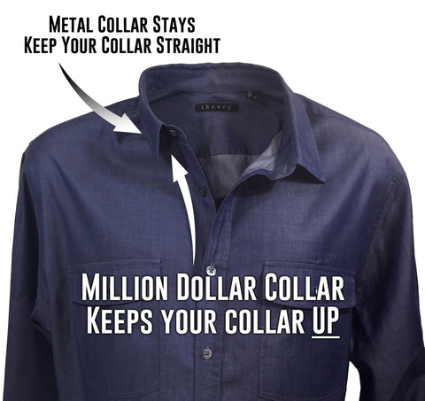 Collar Stay - Metal - Million Dollar Collar