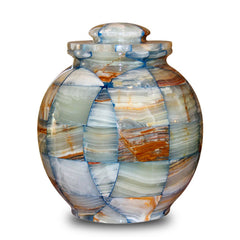 Canyon Marble Cremation Urn for Ashes