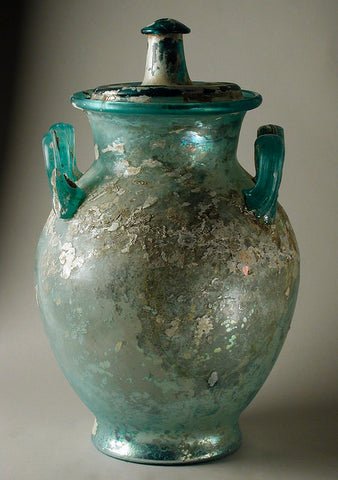Large antique ceramic urn