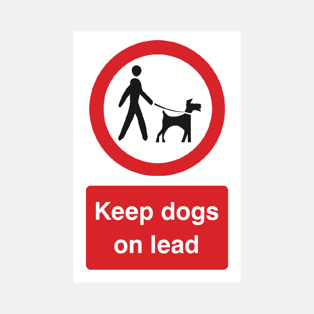 why should dogs be kept on leads