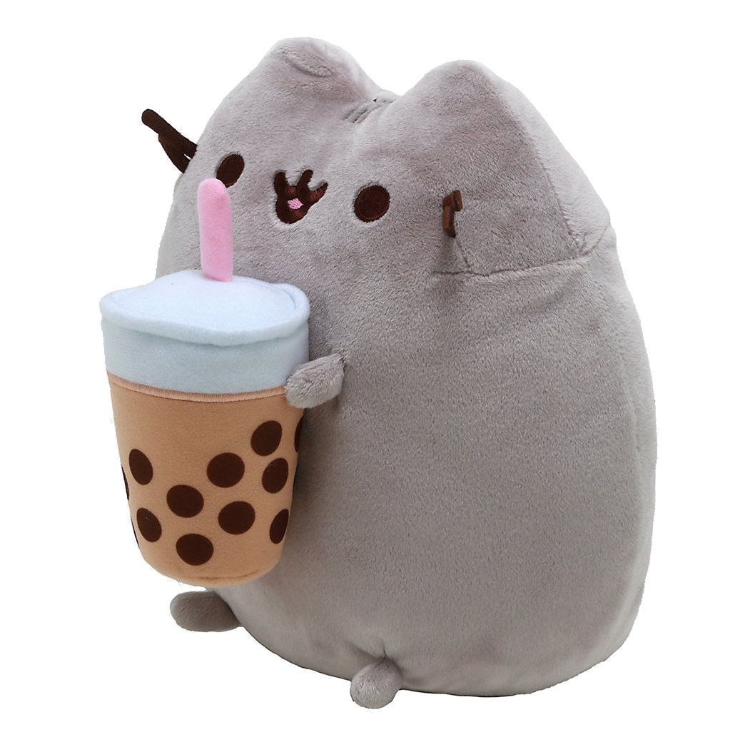 pusheen plush boba