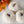Load image into Gallery viewer, Set of 3 White Cloth Mini Pumpkins
